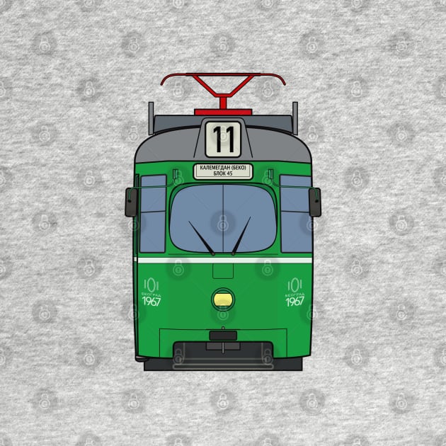 Beograd/Basel Tram by charlie-care